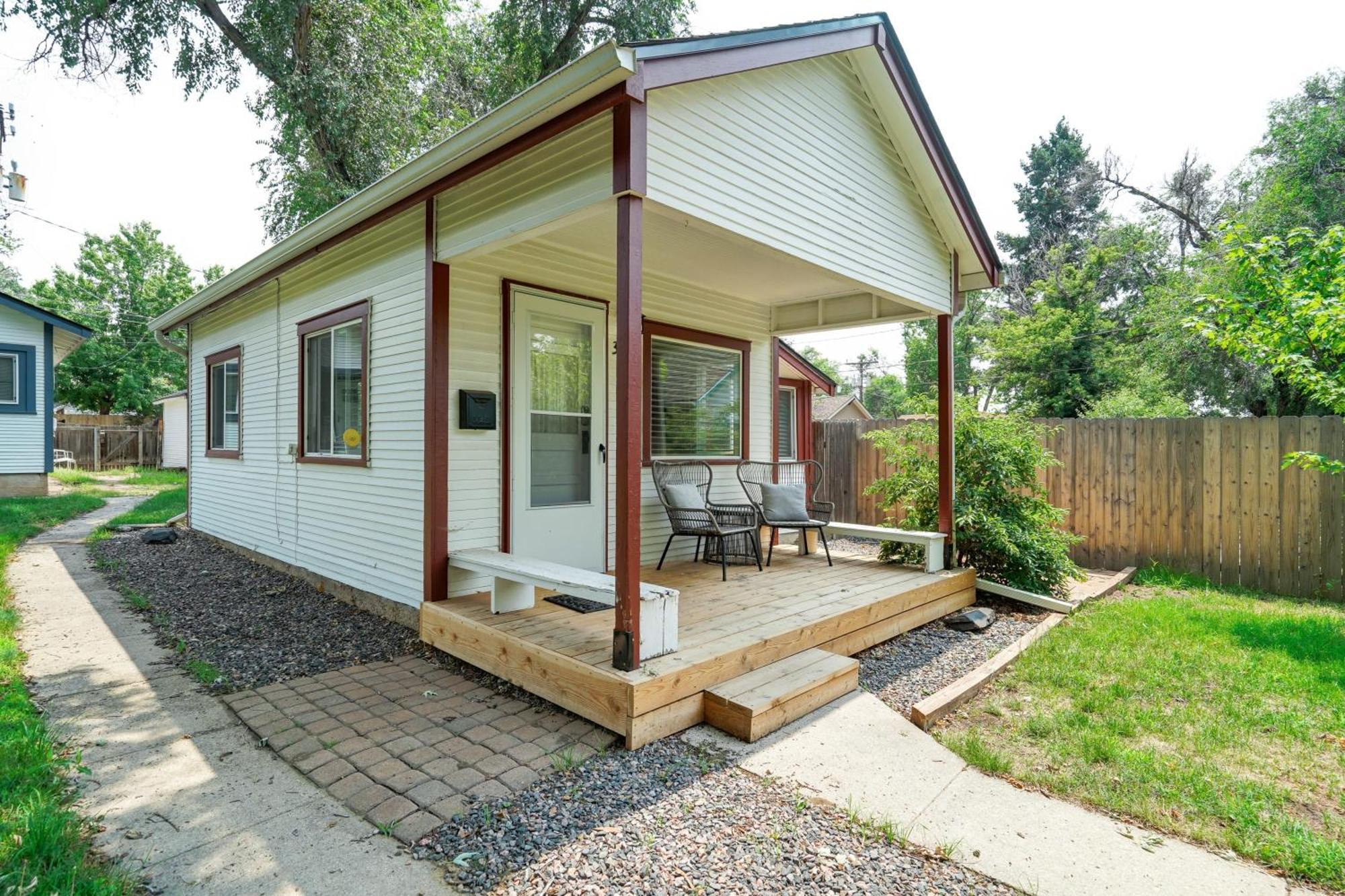 科罗拉多斯普林斯Vintage Tiny House Cute 1Bdrm Big Appeal别墅 外观 照片